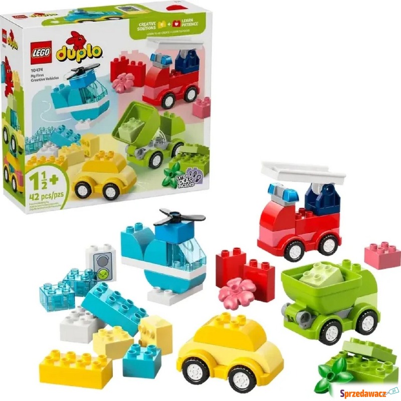 Klocki konstrukcyjne LEGO Duplo My First 10474... - Klocki - Ostrołęka