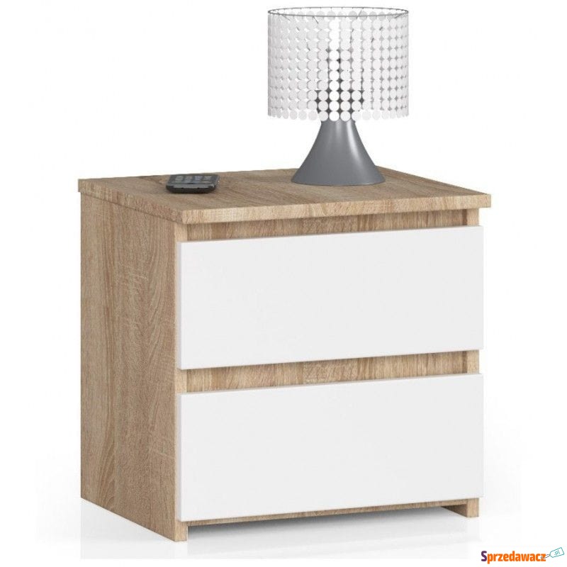 Szafka nocna, stolik, STILO, 2 szuflady, 40x35x40... - Stoliki nocne - Grójec