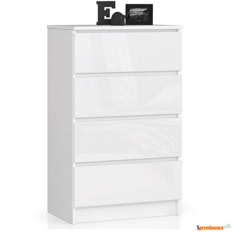 Komoda do sypialni, 4 szuflady, STILO, 60x40x99... - Komody - Lublin