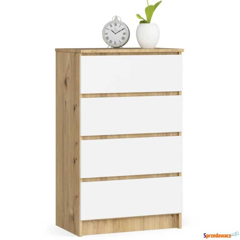 Komoda do sypialni, 4 szuflady, STILO, 60x40x99... - Komody - Koszalin