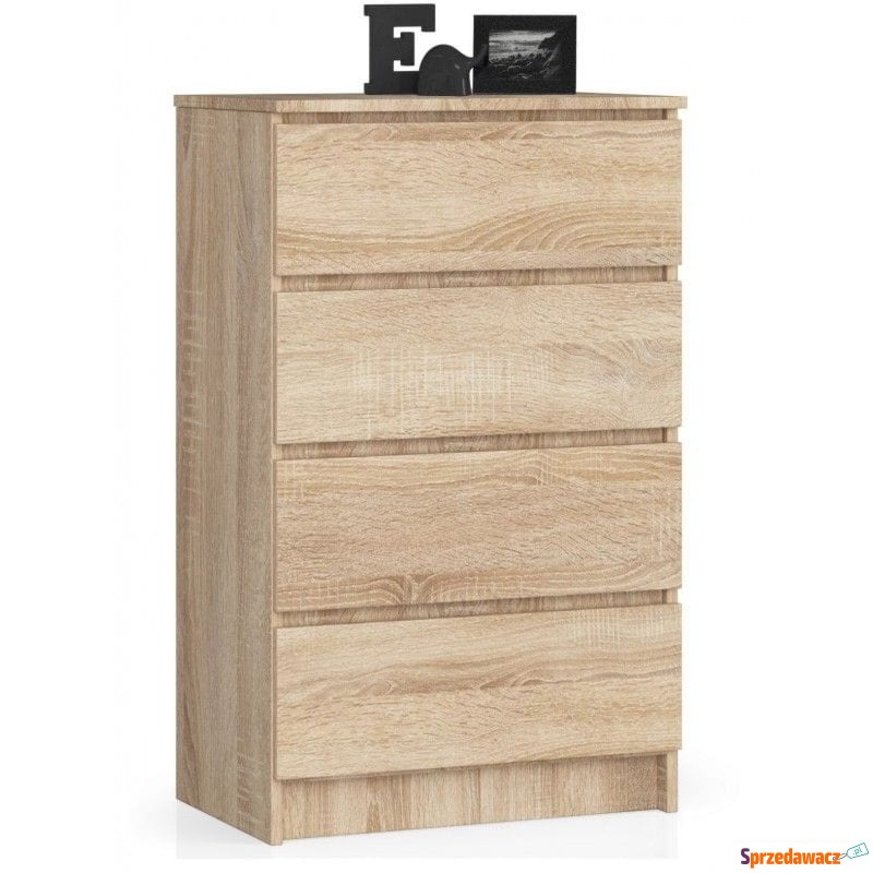 Komoda do sypialni, 4 szuflady, STILO, 60x40x99... - Komody - Tychy