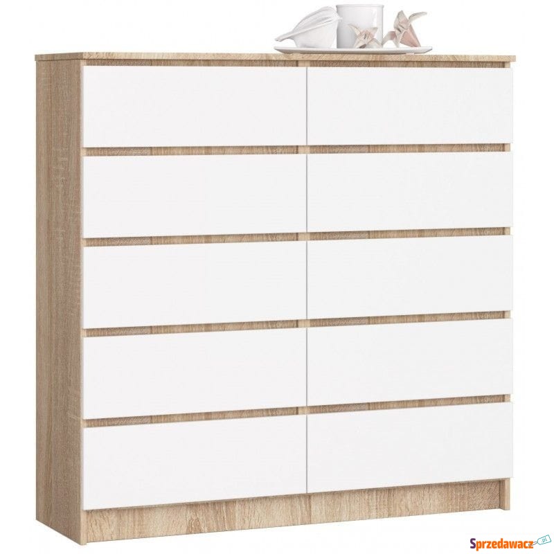 Komoda do salonu, sypialni, STILO, 10 szuflad,... - Komody - Łódź