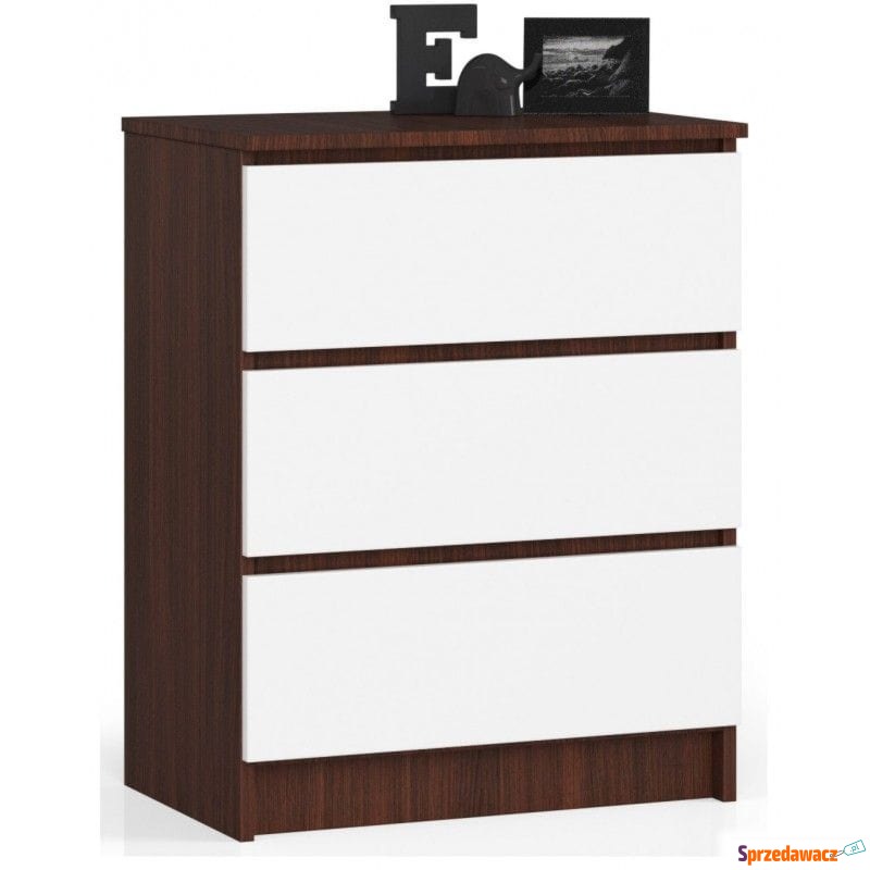 Komoda do sypialni, 3 szuflady, STILO, 60x40x77... - Komody - Koszalin
